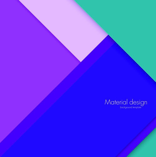 Abstract material design background template vector 04