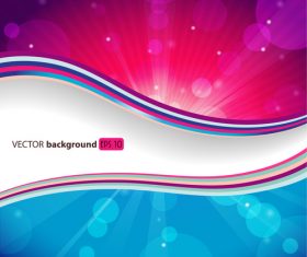 Abstract pink with blue background vectors graphics