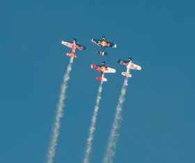 Aircraft flight show Stock Photo 09