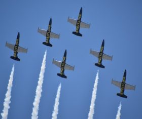 Aircraft flight show Stock Photo 14