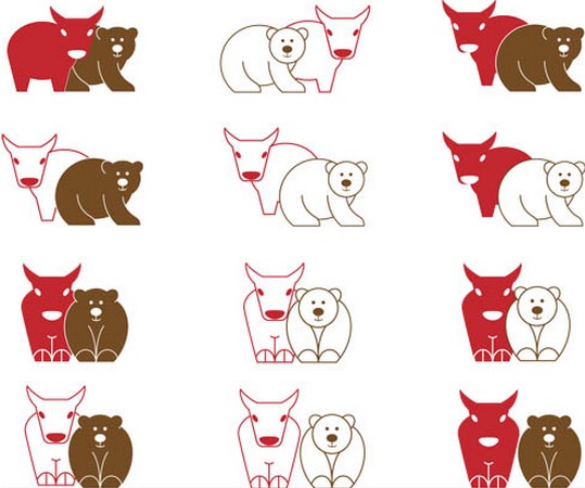 Animals Logotypes free vector
