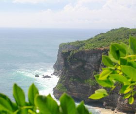 Bali Lovers Cliff Natural Scenery Stock Photo 06