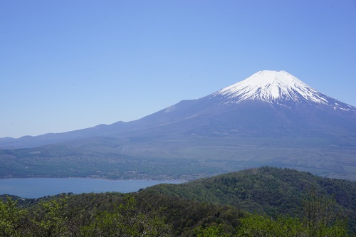 Beautiful Mount Fuji scenery Stock Photo 02