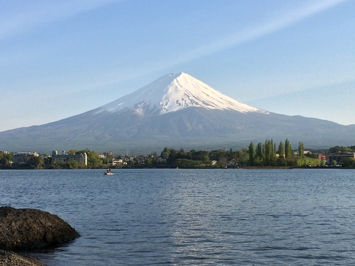 Beautiful Mount Fuji scenery Stock Photo 04