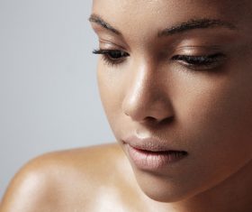 Beautiful young woman makeup Stock Photo 06