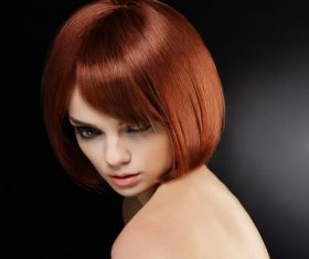 Beautiful young woman makeup Stock Photo 09