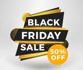 Black firday sale discount banners creative vectors 03