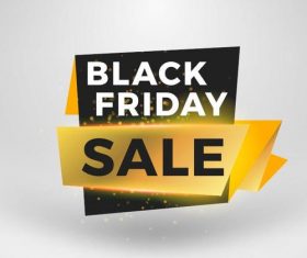 Black firday sale discount banners creative vectors 08