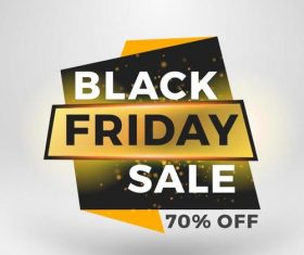 Black firday sale discount banners creative vectors 09