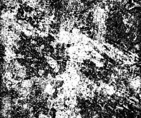 Black paint texture grunge background vector 07