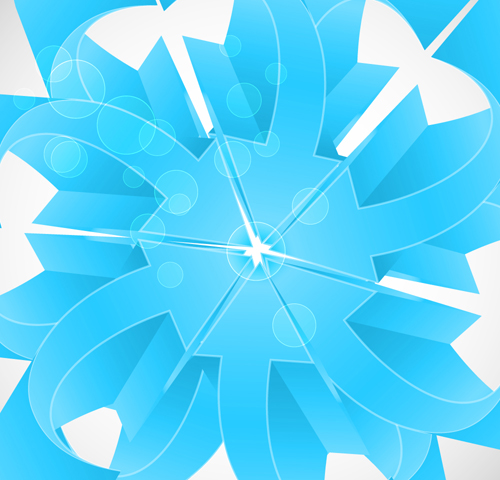 Blue abstract background vectors material
