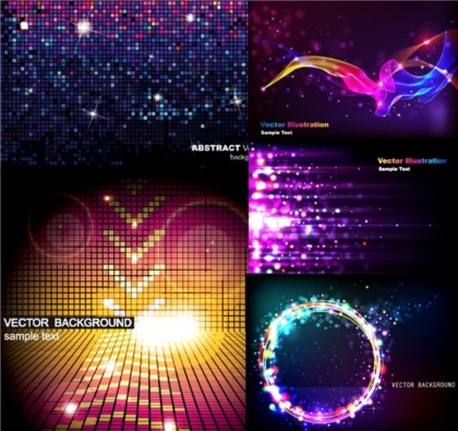 Bright Shiny specific background vector