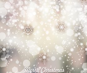 Brilliant christmas with new year snow background vector