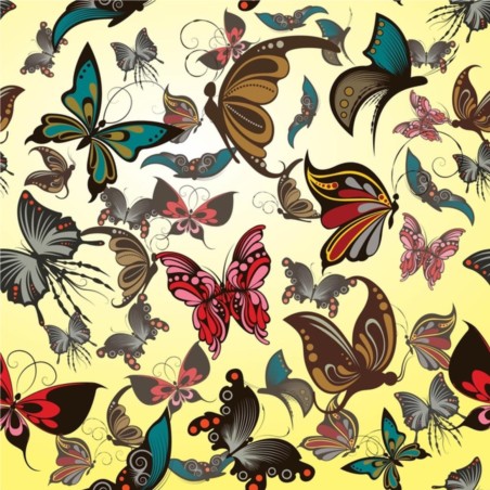 Butterflies Pattern vector material