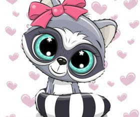 Cartoon cat cute design vectors material 02