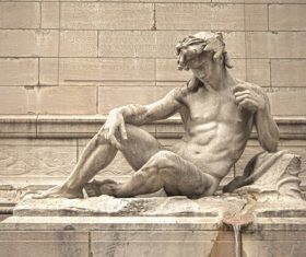 Character statue Stock Photo 03