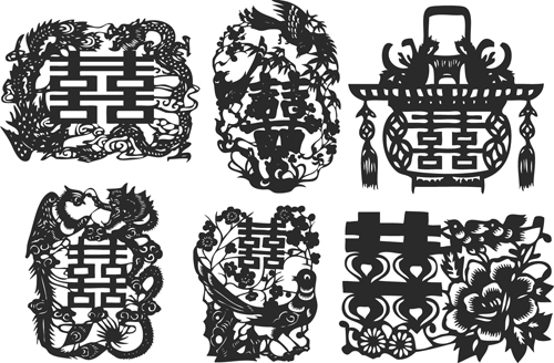 Chinese style design elements 1 Illustration vector
