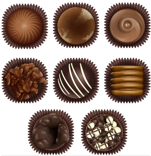 Chocolate Candy graphic vector