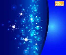 Colorful abstract background blue vector