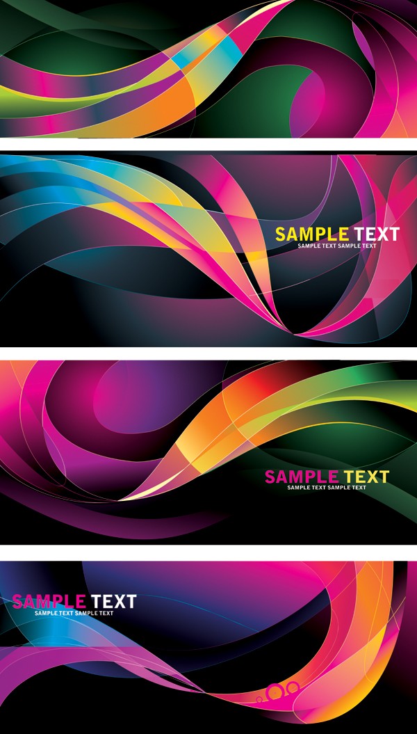Colorful colorful striped background vector