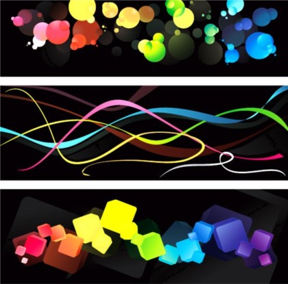 Colorful graphics background vector