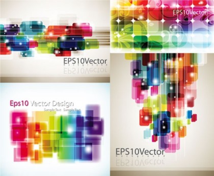 Colorful graphics background vectors