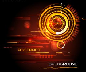 Concept futuristic tech background vectors 06