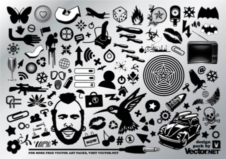 Cool Vector Graphic Set vector