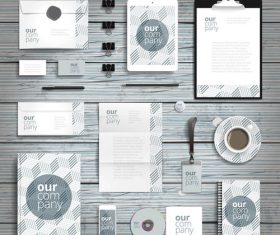 Corporate VI design vector