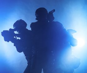 Counterterrorism soldier Stock Photo 02