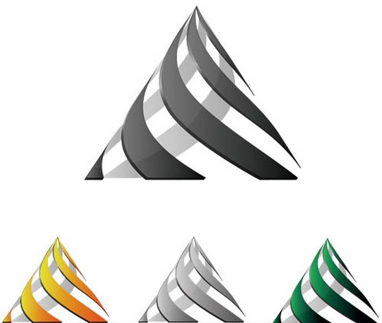 Creative Logotypes set vector