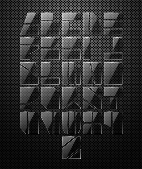 Dark glass background vector design