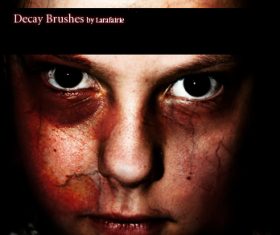 Decay Photoshop Brushes