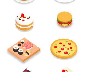 Delicious foods vector design illustration