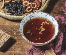 Delicious sour plum soup Stock Photo 06