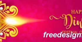 Diwali festvial banners template design vectors 02