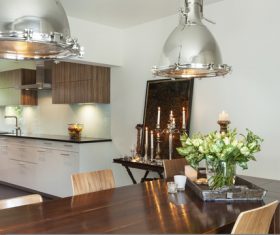 Domestic Kitchen Decor Stock Photo 02