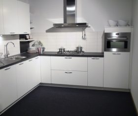 Domestic Kitchen Decor Stock Photo 06