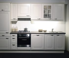 Domestic Kitchen Decor Stock Photo 08