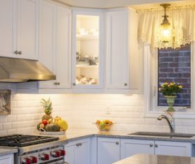 Domestic Kitchen Decor Stock Photo 14