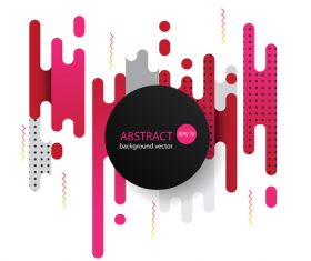 Dynamic modern background abstract elements vector 01