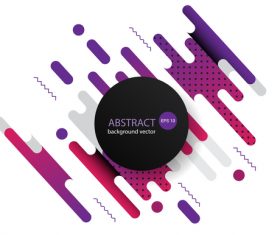 Dynamic modern background abstract elements vector 02