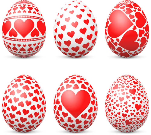 Easter Eggs Illustration 1 vector
