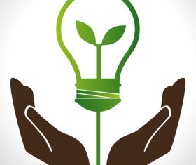 Ecology sign design vector