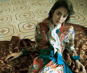 Exotic girl Stock Photo