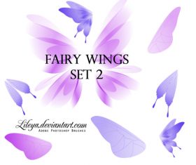 Fairy Wings Photoshop Brushes