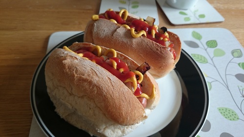Fast food hot dog Stock Photo 09