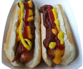 Fast food hot dog Stock Photo 11
