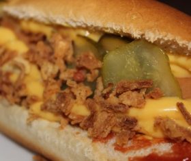 Fast food hot dog Stock Photo 12