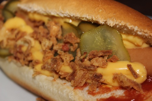Fast food hot dog Stock Photo 12